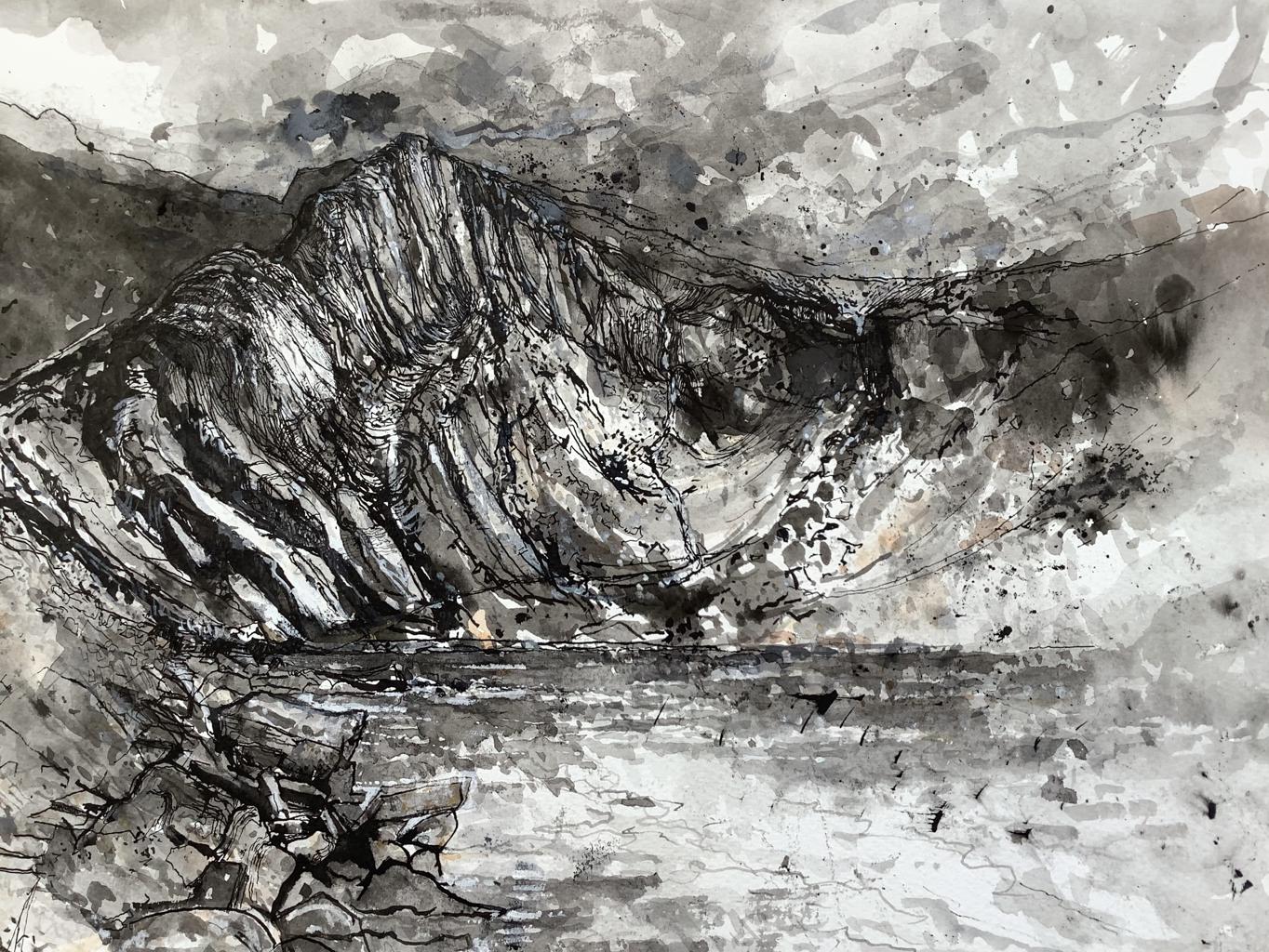 Landscape image of Cwm Idwal mountain.