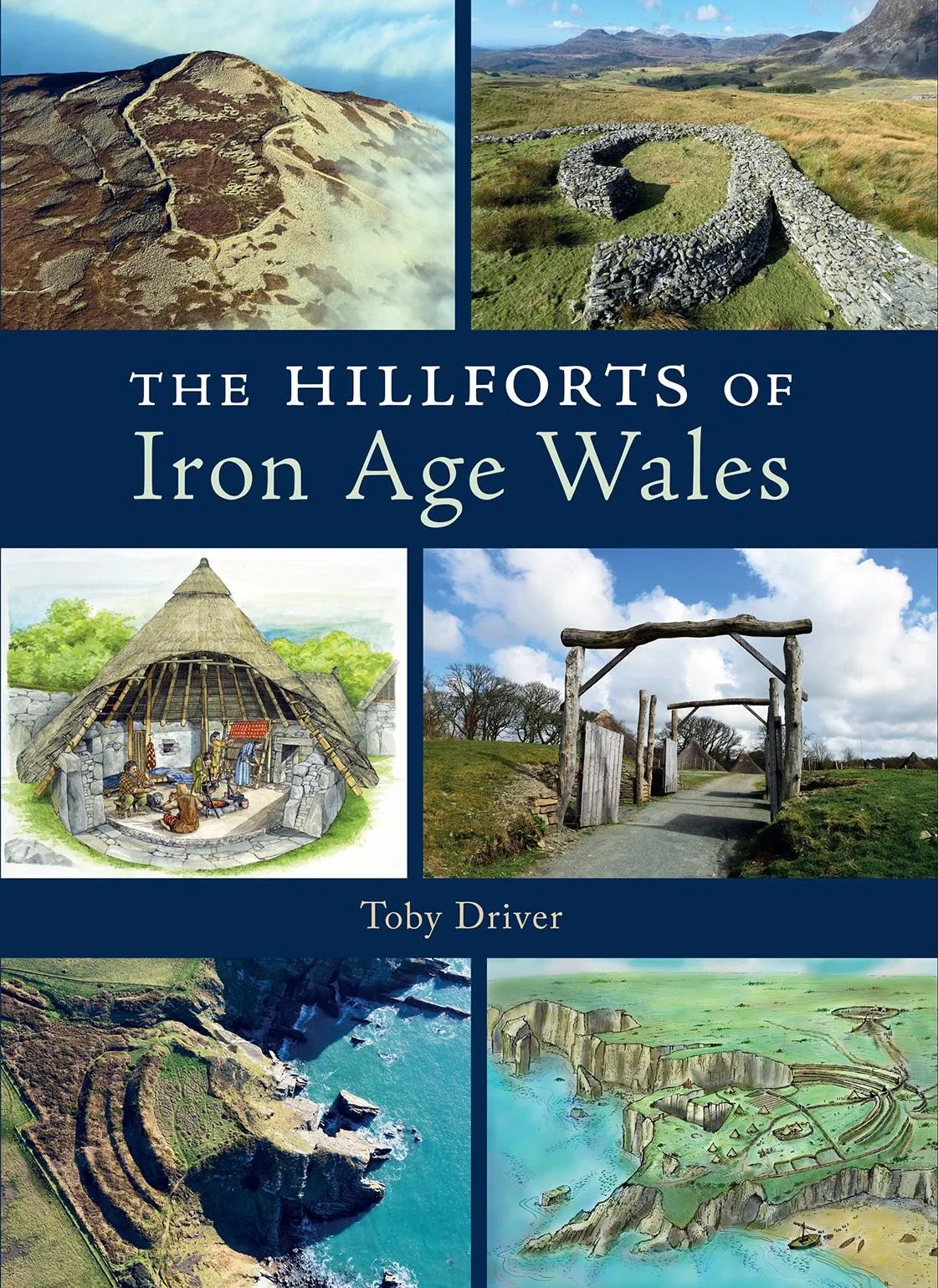 Ffotograff o'r llyfr The Hillforts of Iron Age Wales