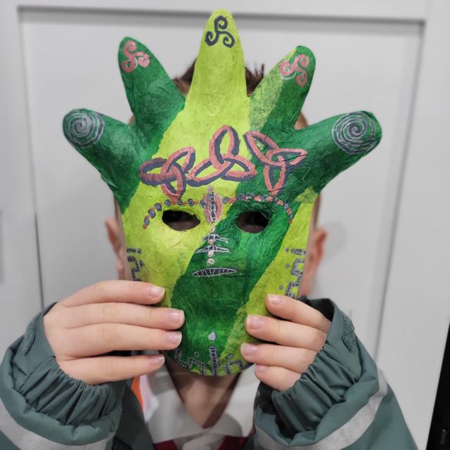 mask of the green man