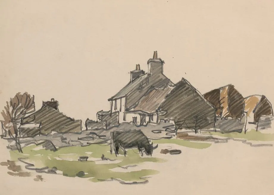 Darlun o Bwthyn Môn