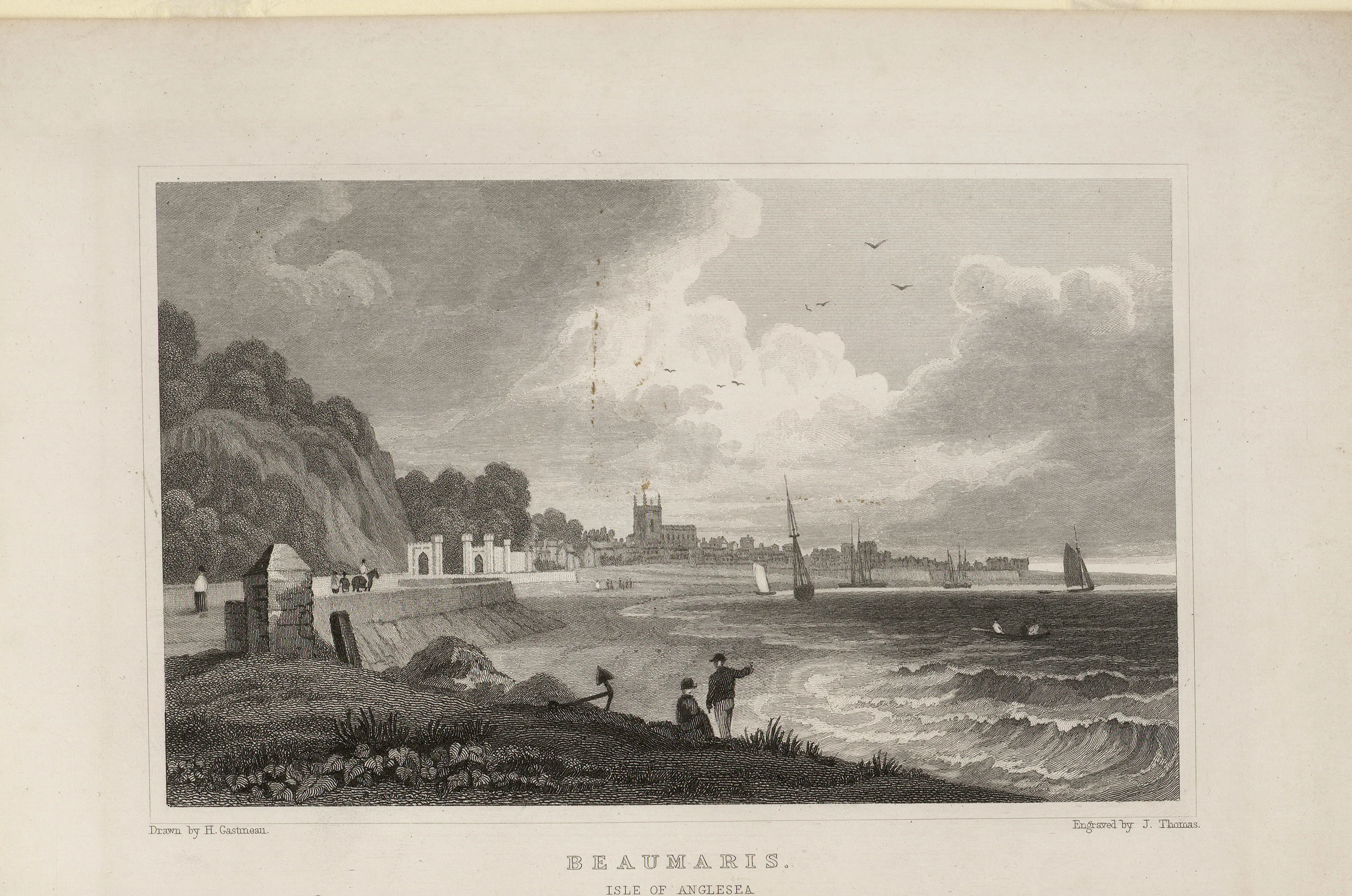 A photograph of Beaumaris pier