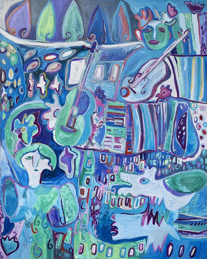 Abstract piece by Catrin Williams