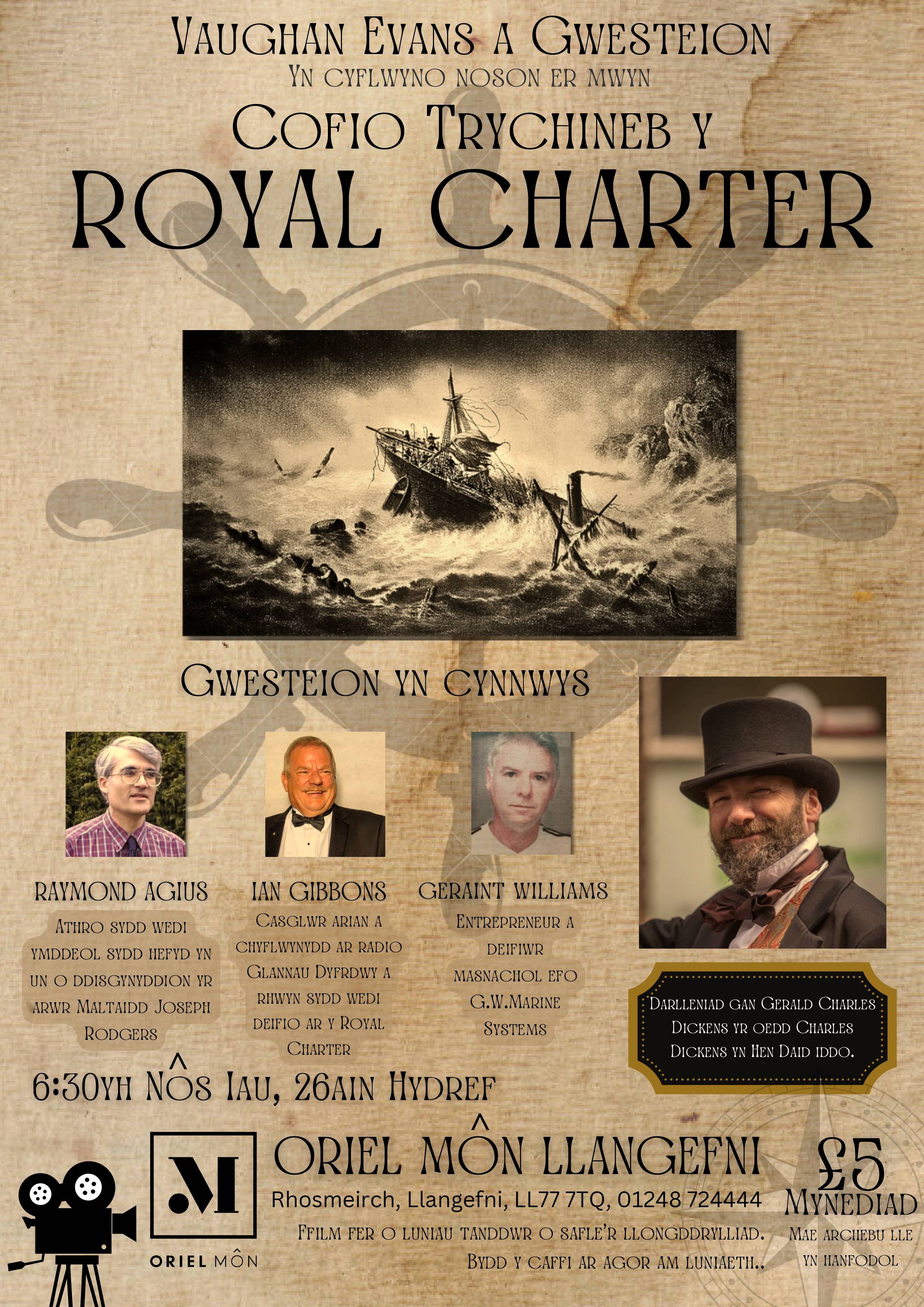Poster noson Royal Charter